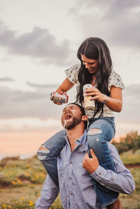 Themes For Couple Photoshoot, Engagement Photos Silo, Farming Engagement Pictures, Casual Country Engagement Photos, Cute Country Engagement Pictures, Blue Collar Couple Photos, Blue Collar Engagement Photos, Engagement Photos Outfits Summer Casual Country, Engagement Photos Boots