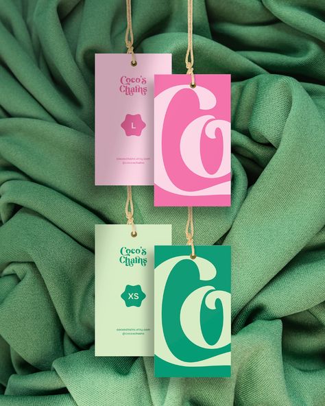 Clothing Brand Identity Reveal: Coco’s Chains [Part 1/2] Excited to finally share the design process behind Coco’s Chains’ bold new brand identity! Each design choice was made with strategy in mind, aligning with the playful, confident, and creative essence of the brand. 💚 Posters Design – Featuring bold typography and a vibrant color palette, the posters speak directly to the brand’s youthful, Gen Z audience. The message? Express your style and make a statement. 💚 Packaging Box – We desig... Brand Posters, Girly Logo Design, Clothing Brand Identity, Girly Logo, Posters Design, Hair Brands, Bold Typography, Fine Art Portraits, Gen Z