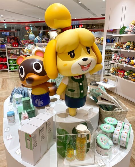 Nintendo Store Japan, Animal Crossing Merchandise, Anch Fanart, Nintendo Merch, Animal Crossing Items, Nintendo Collection, Nintendo Aesthetic, Nintendo Shop, Nintendo Store