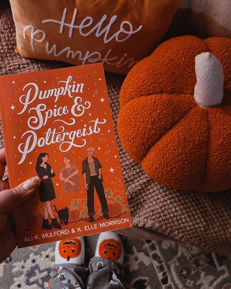 Pumpkin Spice and Poltergeist 🎃 I want to live in a world like Maple Hollow.🍁 A world where vampires stop by for coffee, werewolves watch over the town, and ghosts try to set you up on a date. If you love cozy romance stories set in magical towns, this story is for you.🧡 You can check out my mini review over Pumpkin Spice and Poltergeist in my “Bookish” Highlight.🐈‍⬛ Thank you to @akmulford and @k.ellemorrisonauthor for the beautifully crafted PR Box! #fall #halloween #autumn #spookyseason... Cozy Romance, Autumn Books, I Want To Live, Halloween Autumn, Romance Stories, Story Setting, In A World, Fall Halloween, Pumpkin Spice