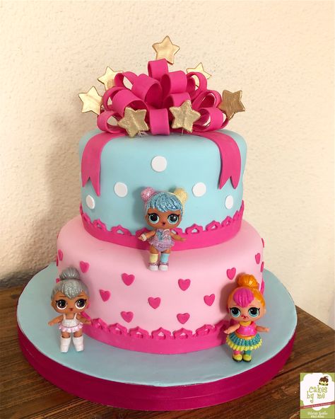 L.o.l Birthday Cake, L.o.l Cakes Birthday, Lol Doll Cake, Doll Birthday Cake, Spiderman Birthday Cake, Trolls Birthday Party, 5th Birthday Party Ideas, Funny Birthday Cakes, Spiderman Birthday