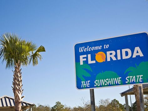 Inmobiliaria Ideas, State Signs, South Of The Border, Welcome Signs, Roadside Attractions, Conde Nast Traveler, State Of Florida, Pure Michigan, Florida Usa