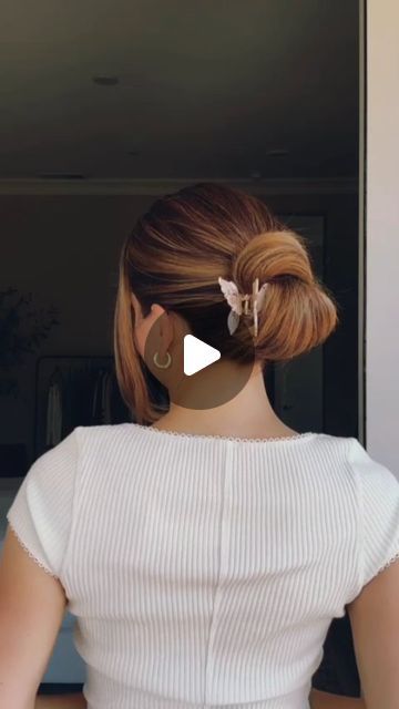 all-aboutFashion | Stylish new hairstyle | Trendy claw clip bun hairstyle #hairtutorial #hair #hairstyles #cute @aboutfashion_only | Instagram Claw Clip, Bun Hairstyles, Hair Tutorial, New Hair, Hair Styles, Hair, Clothes