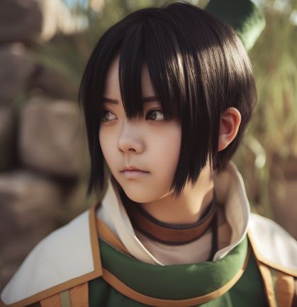 toph in real life Toph Beifong, Anime Crossover, Aang, Live Action, Crossover, Pretty People, Real Life, Wigs, Anime