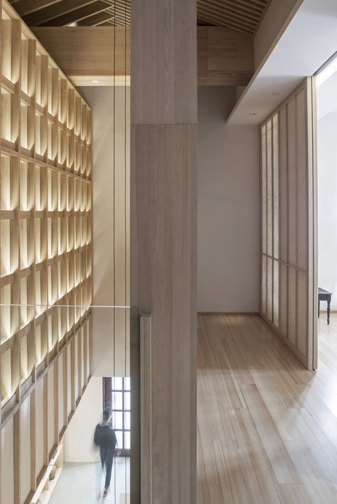 Sky Tea House / DC Design | Netfloor USA Modern Japanese Tea House, Tea House Design, Feature Wall Design, Japanese Tea House, Ancient Houses, Tadao Ando, Retail Interior, Minimalist Architecture, Japanese Tea