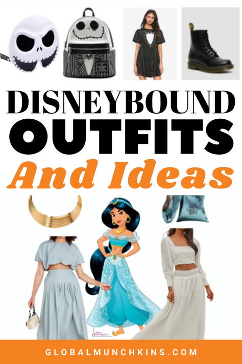 Disneybounding has really become quite the rage over the past few years. We used to visit the parks and see a Disneybounding outfit once in a blue moon. Now you can be sure to see Disneybound outfits each time you visit the Disney World or Disneyland or sometimes, just around town. Our Disney Cruise even had a special day where everyone was Disneybounding. That being said, we gathered up some of the best Disneybound outfits to make your next Disney trip even more magical. #disneytips Disneybounding Ideas For Adults, Disney Bounding Ideas, Disney Bounding Outfits, Disneybound Couples, Disneyland 2024, Rapunzel Outfit, Disney Bound Outfits Casual, Disneybound Outfits, Disney Fits