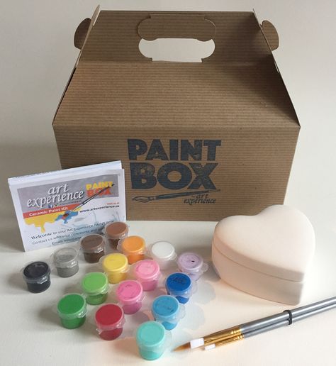 Diy Art Kit, Cool Ceramics, Kids Craft Box, Kids Workshop, Door Diy, Sensory Boxes, Creative Box, Keto Lifestyle, Craft Kits For Kids