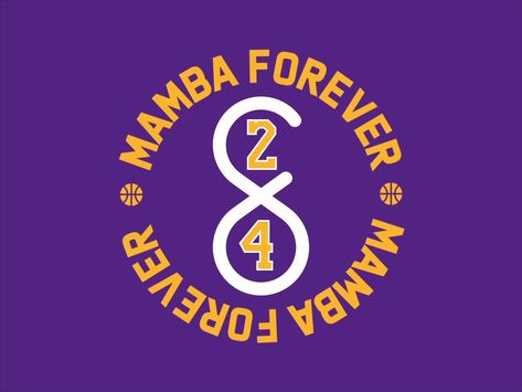 RIP Kobe Bryant - Mamba Forever  Animated Loop by Ivan Nikolić Kobe Graphic Design, Kobe Bryant Tattoo, Rip Kobe Bryant, Mamba Forever, Rip Kobe, Kobe Bryant Quotes, Los Angeles Basketball, Kobe Mamba, Forever Tattoo