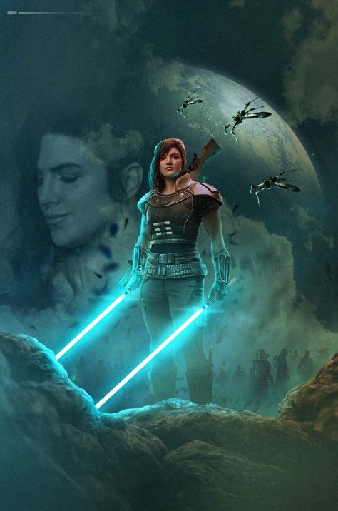 Star Wars Art Painting, Cara Dune, Jedi Sith, Star Wars Characters Pictures, Star Wars Women, Star Wars Fan Art, Star Wars Images, Star Wars Pictures, Star Wars Memes