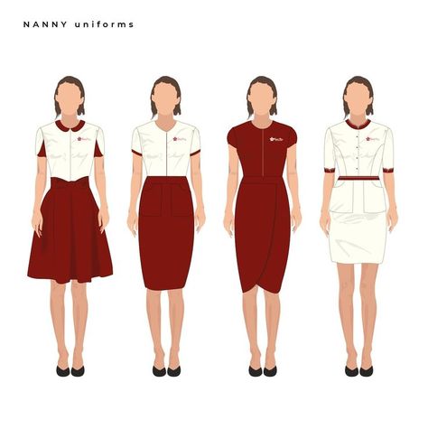 I will design corporate uniform hotel staff and restraunts uniform Office Uniform For Women, Uniform Hotel, Waitress Outfit, Fashion Sketch Template, Housekeeping Uniform, Flight Attendant Fashion, Hotel Uniform, Office Uniform, Corporate Uniforms