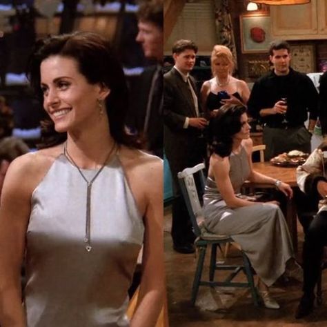 10 Outfits Monica Wore On Friends That We Still Can't Get Over - Society19 UK Monica Geller Muscles, Monica Geller Dress, Grunge Style Outfits, Monica Gellar, Quirky Dress, Fashion Guys, Friends Outfits, 90s Outfits, Courtney Cox