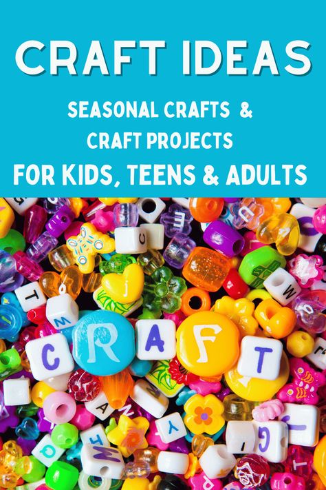 Craft Ideas - Get Crafty: Seasonal Crafts for Kids, Teen Crafts, and  Crafts for Adults. 1000’s of projects in one spot making it easy to find a craft to make! Click over to find craft ideas to make, make to sell, or find a cradt tutorial or template… So many mediums to pick from. Simple Arts And Crafts For Adults, Easy Crafts For Adults To Sell, Teen Crafts Diy, Make To Sell, Homemade Snow Globes, Hobby Lobby Crafts, Teen Crafts, Diy Crafts For Teens, Unicorn Crafts