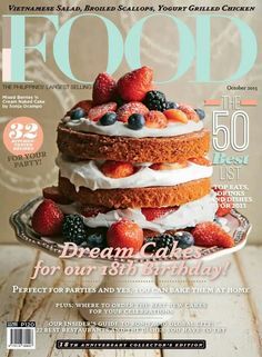 food magazine cover on Pinterest | 16 Pins Food Magazine Cover Design, Food Magazine Cover, Magazine Cover Ideas, Magazine Design Cover, Simple Dinners, Dinners Easy, 잡지 레이아웃, Digital Food, Recipes Family