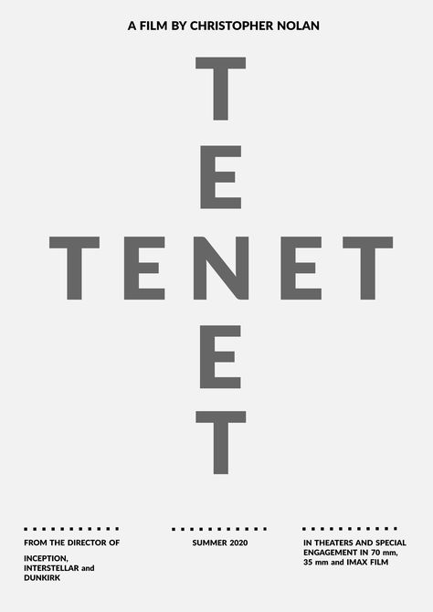 Tenet Protagonist, Tenet Tattoos, Tenet Edits, Tenet Movie Quotes, Tenet Movie Poster, The Ipcress File, Fig Bars, Christopher Nolan, Movie Titles