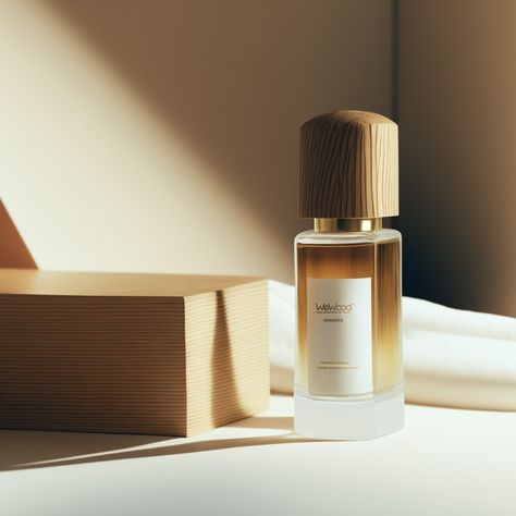 Introducing our simple and sustainable perfume bottle packaging. With a small and portable design, this wooden cap bottle is perfect for on-the-go fragrance touch-ups. Our commitment to eco-friendly practices shines through with our green packaging solutions. Embrace sophistication while supporting sustainability with our perfume bottle. - WeWood Beautiful Perfume Bottle Design, Sustainable Perfume, Perfume Bottle Packaging, Fragrance Bottle Design, Thailand History, Reed Diffuser Bottle, Green Packaging, Ronaldo Goals, Empty Perfume Bottles