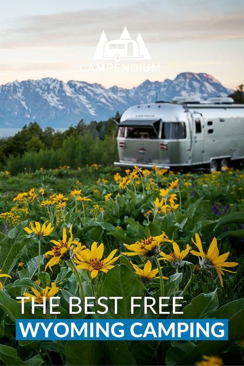 The Best Free Wyoming Camping Camping Destinations United States, Wyoming Camping, Travel Wyoming, Laramie Wyoming, Dispersed Camping, Yellowstone Camping, Be Adventurous, Wyoming Travel, Usa Roadtrip