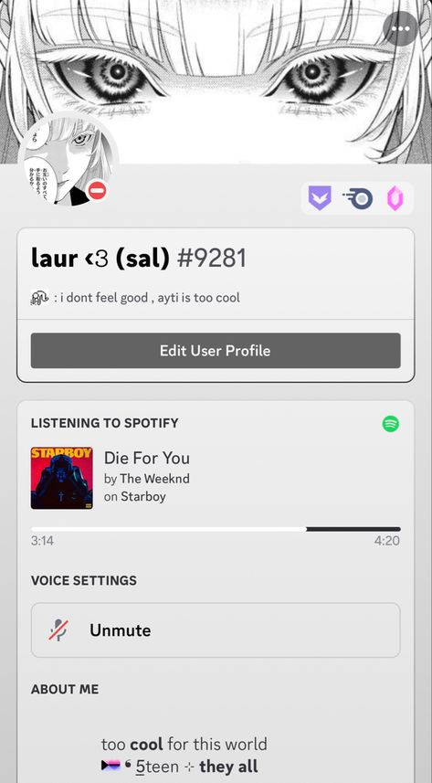Aesthetic Discord About Me Ideas, Aesthetic Discord Profile Layout, Y2k Names For Discord, Y2k Pfps For Discord Anime, Discord Username Ideas Y2k, Discord Custom Status Ideas, Discord Server Profile, Discord Nitro Profile Ideas, Discord Name Ideas