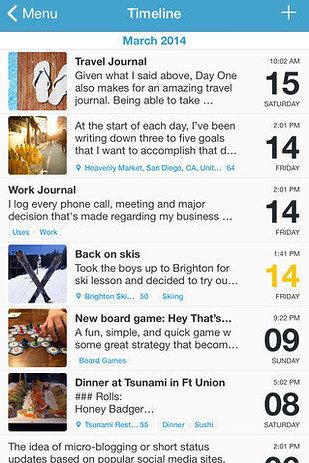 For Journaling: Day One | 13 Apps To Make Your Travel Memories Last Forever Day One App, Day One Journal, Notes Diary, Memories Last Forever, Journal App, Skiing Lessons, Journal Notes, Work Journal, Everyday Moments