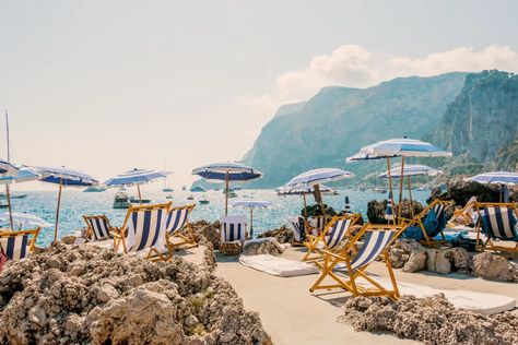 La Fontelina Beach Club, Capri II | Gray Malin Fine Art Photography Cristina Ferreira, Italian Beaches, Isle Of Capri, Gray Malin, Adventure Lifestyle, Long Road Trip, Famous Beaches, Framing Photography, Photography Prints Art