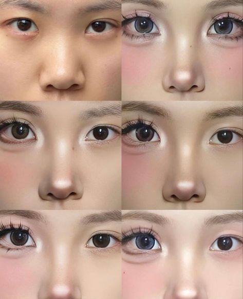 fashion, accessories, cute, style, asian fashion, ulzzang, douyin makeup, soft aesthetic, pinterest girl, douyin girl, makeup looks, aesthetic makeup, k beauty, ulzzang makeup inspo, chinese makeup, coquette, dollette, coquette aesthetic, korean makeup, coquette girl, Crazy Contour, Japanese Makeup Tutorial, Ig Makeup, Asian Makeup Tutorials, Douyin Makeup, Doll Eye Makeup, Cute Eye Makeup, Nose Contouring, Makeup Artist Tips