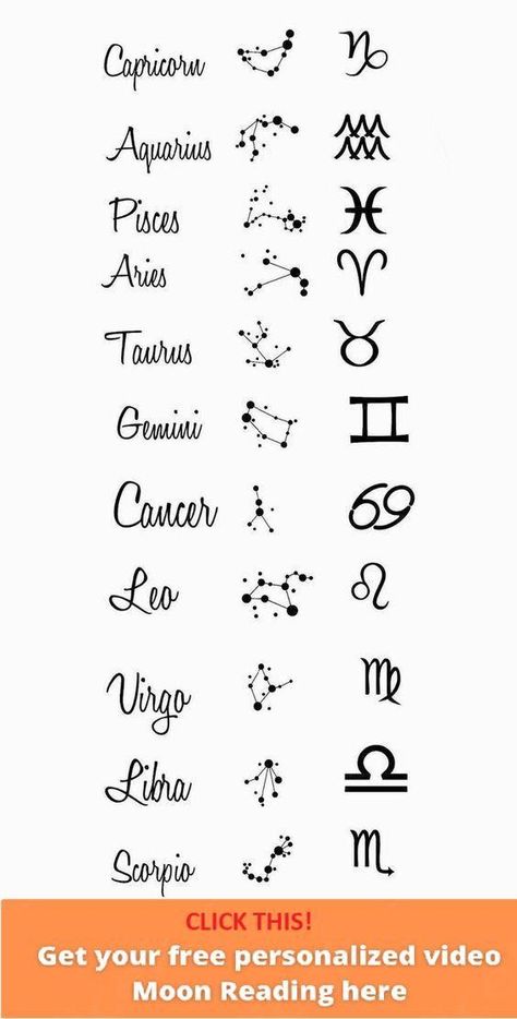 Pin de S & A en Tatuajes | Tatuaje de inspiración, Tatuajes de signos del zodiaco, | #MoonReading #Affiliate #Ad #Astrology Tattoo Wade, Stylist Tattoos, Leo And Virgo, Virgo And Libra, Capricorn And Aquarius, Taurus And Gemini, Horoscope Signs, Simplistic Tattoos, Minimalist Tattoo