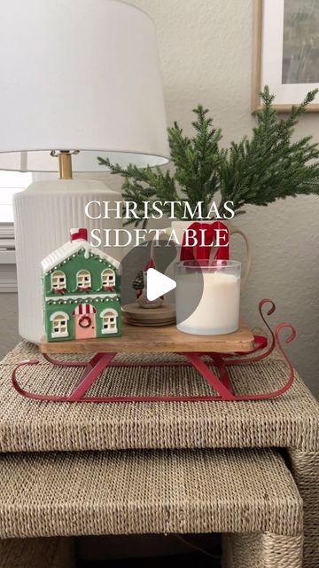 Megan G. | Home Decor on Instagram: "🔗Comment SLEIGH to shop all my Christmas finds 🫶🏻  Style the cutest sleigh tray with me! As soon as I saw this I knew I had to have it. It would be perfect for a coffee bar too 🥰 Don’t forget to follow along for more Christmas fun this holiday season ❤️  #christmas2024 #christmasdecor #christmashome #tistheseason #christmastime #falala #cozyhome #cozychristmas #christmasstyling #targetchristmas #targetfinds #amazonkitchen #amazonfinds #amazonhome #christmasinspo" Target Christmas, Christmas Sleigh, Christmas Inspo, Target Finds, Amazon Home, Cozy Christmas, Tiered Tray, White Christmas, Tis The Season