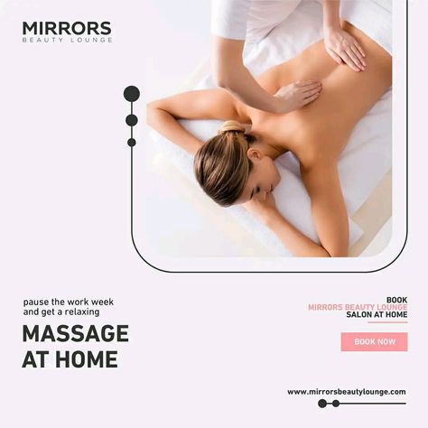 Weekend is here, book your home service appointments and get a relaxing massage at your home this weekend. We are just a call away, book your appointment today. 𝐁𝐨𝐨𝐤 𝐧𝐨𝐰: 📞𝐂𝐚𝐥𝐥 𝐮𝐬: 𝟎𝟒𝟐𝟎𝟒𝟗𝟒𝟗𝟒 💬𝐖𝐡𝐚𝐭'𝐬 𝐀𝐩𝐩: 𝟎𝟓𝟒𝟗𝟗𝟓𝟐𝟓𝟗𝟐 🌐𝐕𝐢𝐬𝐢𝐭 𝐎𝐧𝐥𝐢𝐧𝐞: 𝐰𝐞𝐛𝐬𝐢𝐭𝐞 𝐥𝐢𝐧𝐤 𝐢𝐧 𝐛𝐢𝐨. 𝙁𝙊𝙇𝙇𝙊𝙒 👉 Mirrors Beauty Home Services] for more. 𝙁𝙊𝙇𝙇𝙊𝙒 👉Mirrors Beauty Home Services] for more. . . . . . #mirrorsbeautylounge #dubaihair #dubaisalon #dubaiha Massage Home Service, Massage At Home, Home Massage, Makeup Services, Beauty Lounge, Home Salon, What's App, Book Your Appointment, Online Website