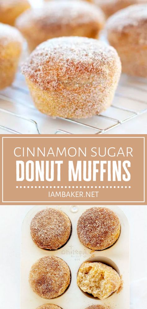 Dessert Recipes Cinnamon, Dessert Recipes Easy Quick, East Dessert Recipes, East Dessert, Baking Recipes For Kids, Recipes Easy Quick, Easy Dessert Recipes Quick, Donut Muffins, Quick Dessert Recipes