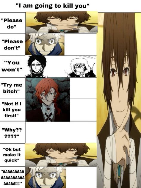 Bsd Comic Funny, Dazai Sitting On Chair, Akutagawa Biting Atsushi, Fyodor And Atsushi, Fyodor X Atsushi, Akutagawa X Chuuya, Atsushi X Chuuya, Bsd Akutagawa X Atsushi, Bsd Atsushi X Akutagawa