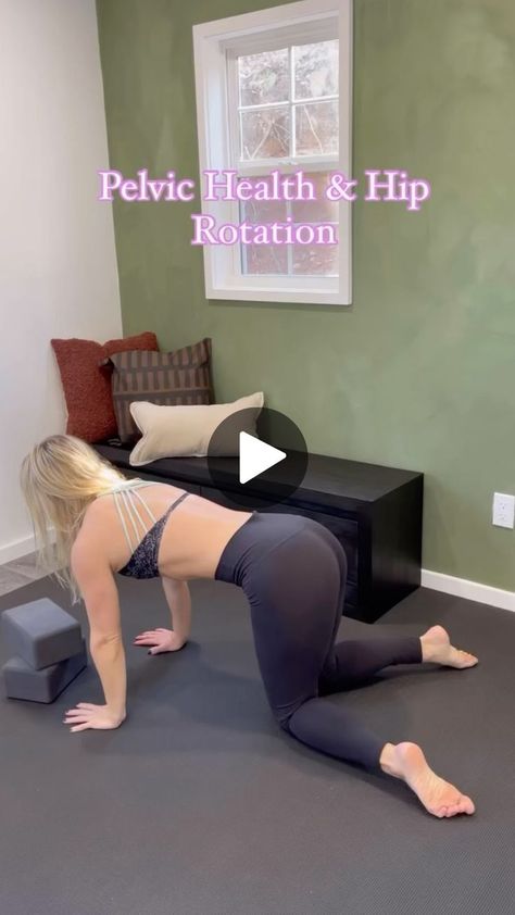 Did you know tight hips can lead to pelvic floor dysfunction? Improve your pelvic floor health with these hip mobility exercises and pelvic floor stretches! Tight Pelvic Floor, Postpartum Yoga, Pelvic Floor Muscle Exercise, Hip Mobility Exercises, Postnatal Yoga, Pelvic Health, Pelvic Floor Dysfunction, Pelvic Floor Exercises, Hip Mobility