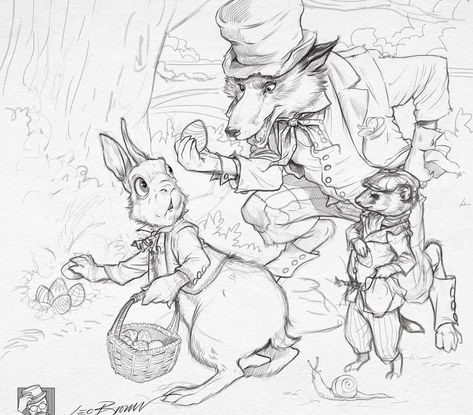 Storybook Sketch, Storytelling Illustration, Easter Bunny Art, Classic Kids Books, Animal Illustration Art, Storybook Art, Comic Cartoon, Graphic Novel Art, Animation Sketches