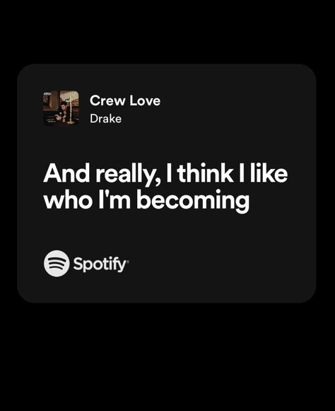 Crew Love Drake, Drake Aesthetic Songs, Mwah No Bars Quote, From Time Drake Lyrics Jhene Aiko, Fancy Drake Lyrics, Drake Music Quotes, Drake Emotionless Lyrics, Honey Quotes, Insta Pfp