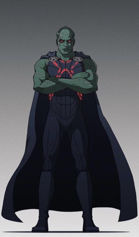 Batman Silhouette, Dc Comics Heroes, Martian Manhunter, Arte Dc Comics, Cartoon Sketches, Marvel Vs Dc, Black Anime Characters, Detective Comics, Superhero Design