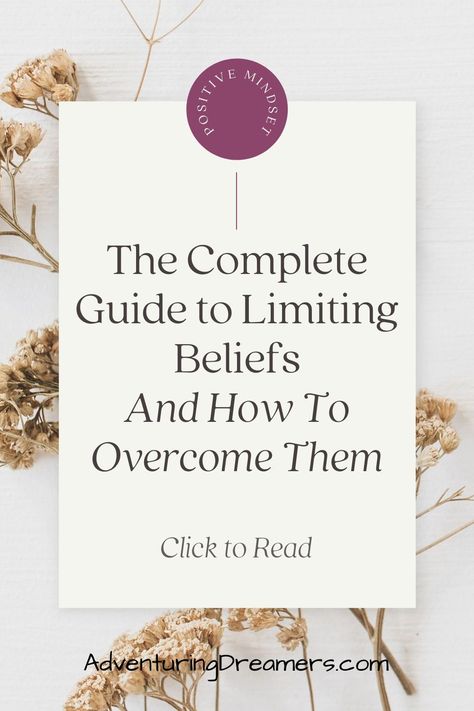 Everyone has heard those dreadful thoughts in our minds that tell us why we shouldn’t or can’t do something that we want to do. These little thought demons are limiting beliefs and they hold us back from our goals. Here’s how you get rid of them. | Limiting beliefs | Limiting beliefs examples | Personal Development | Limiting beliefs about money | Limiting beliefs about relationships | Limiting Beliefs about health | Limiting beliefs about success Overcoming Limiting Beliefs, Limiting Beliefs Quotes, What Are Limiting Beliefs, How To Let Go Of Limiting Beliefs, How To Change Limiting Beliefs, Release Limiting Beliefs, Manifestation Inspiration, Self Belief, Motivational Tips