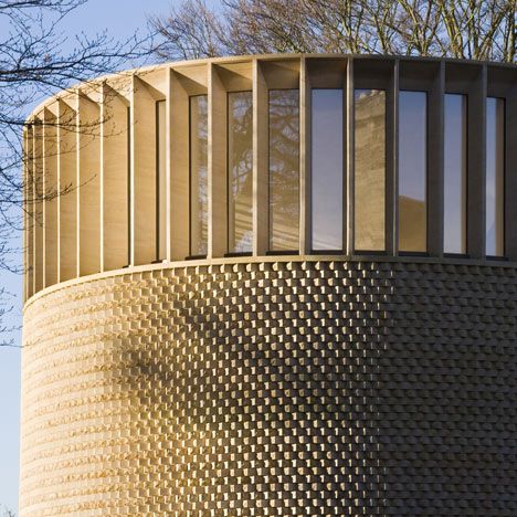 468 Oxford Uk, Round Building, Stone Facade, Clerestory Windows, Sacred Architecture, Brick Architecture, Brick Facade, Brick Building, Architecture Exterior