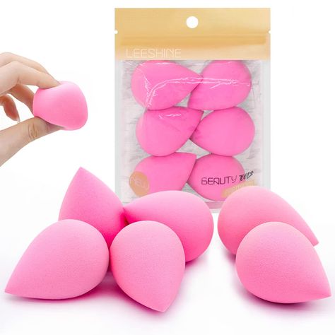 Brand: Leeshine
Color: Light-Pink
Material: Makeup sponges
Item Dimensions LxWxH: 5 x 4 x 1.5 inches
Skin Type: All Beauty Blender Real Techniques, Best Makeup Sponge, Beauty Blender Set, Makeup Blender Sponge, Beauty Blenders, Makeup Blender, Soft Beauty, Flawless Makeup Application, Blending Sponge