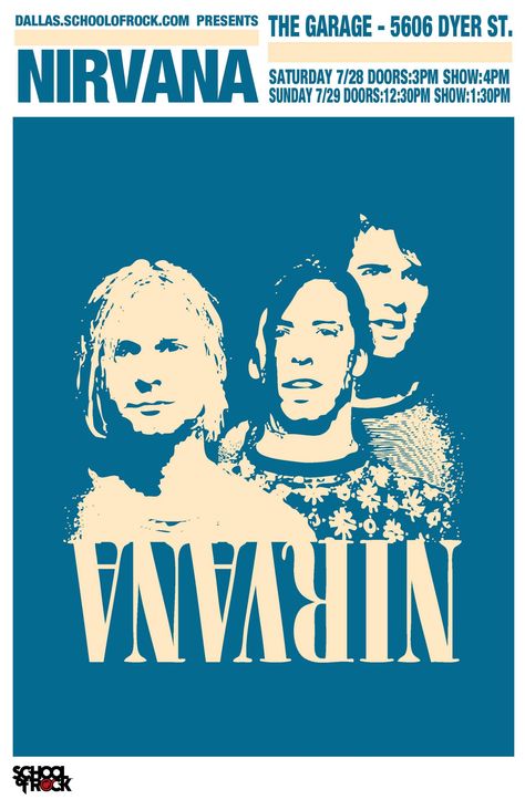 Poster Prints Nirvana, Vintage Posters Nirvana, Nirvana Aesthetic Poster, Band Posters Nirvana, Nirvana Concert Poster, Nirvana Concert, Nirvana Album, Nirvana Poster, Nirvana Mtv Unplugged Poster