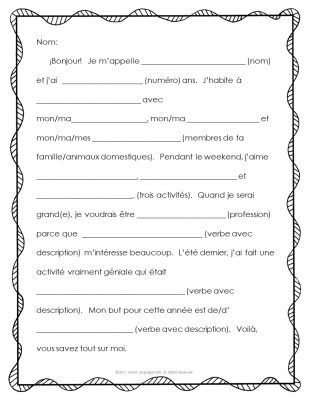 Elementary French Lessons, Essay Phrases, French Preschool Activities, Teaching French Immersion, French Lessons For Beginners, Free French Lessons, French Sentences, French Practice, French Basics