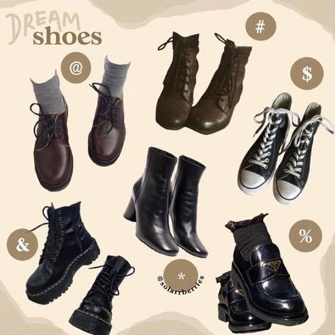 Dark Academia Outfit Shoes, Academia Shoes Aesthetic, Black And White Academia Outfits, Acadamia Shoes, Dark Academia Aesthetic Shoes, Dark Academia Shoes Women, Dark Academia Boots, Grunge Academia Outfits, Dark Academia Nails