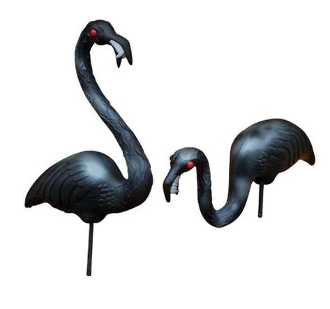 Zombie Flamingo Halloween Decorations Are Here To Make Your Lawn Extra Spooky Black Zombie, Lawn Ornament, Fun Halloween Decor, Lawn Ornaments, Scary Halloween Decorations, Harvest Decorations, Zombie Halloween, Theme Halloween, Fall Halloween Decor