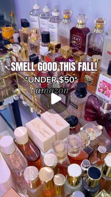 yummiee on Instagram: "fall perfumes from amazon under $50 🍁🤎 i see why these have gone viral especially angham i’m telling you it’s worth every penny!! 😍😩

comment “FALL” & i’ll DM you the links 🫶🏽 everything is also 𝐥𝐢𝐧𝐤𝐞𝐝 𝐢𝐧 𝐦𝐲 𝐛𝐢𝐨 under fall and winter. including my perfume set up 

have you tried any of these? which one are you buying?!

xo yummie" Amazon Perfume Must Haves, Perfume Hacks, Fragrances Perfume Woman, Perfume Set, Best Perfume, Which One Are You, Have You Tried, Smell Good, Fall And Winter