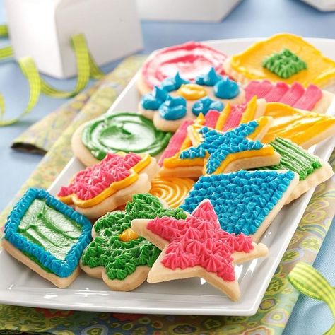 Sour Cream Sugar Cookies Recipe: How to Make It | Taste of Home Sugar Cookies With Sour Cream, Cookies With Sour Cream, Make Sour Cream, Sour Cream Sugar Cookies, Soft Sugar Cookie Recipe, Sour Cream Recipes, Soft Sugar, Sugar Cookie Recipe, Christmas Cookie Exchange