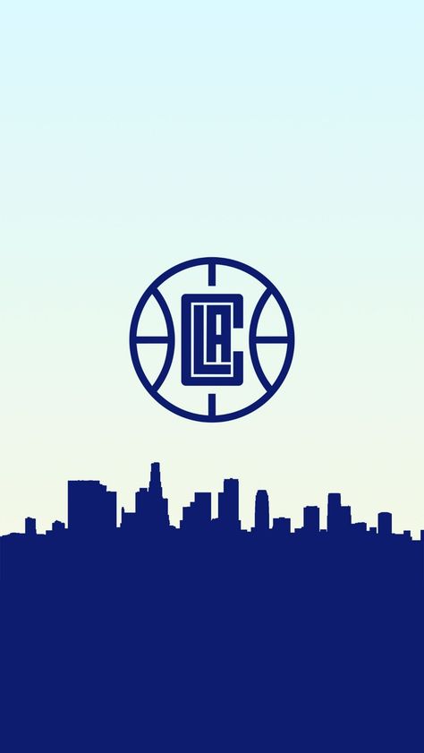 Los Angeles Clippers Wallpapers, La Clippers Wallpaper, Clippers Wallpaper, Background Basketball, Nba Logos, Los Angeles Logo, Basketball Artwork, Nba Basketball Teams, Basketball Players Nba