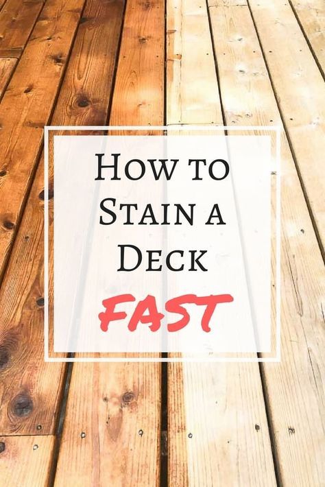 Staining A Deck, Stain A Deck, Deck Staining, Easy Home Improvement Projects, Deck Repair, Outdoor Glider, Adirondack Furniture, Easy Home Improvement, Outdoor Remodel