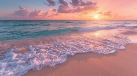 A tropical beach with a vibrant sunset, casting warm hues over the crystal clear ocean and palm fringed shore. Beach Background For Laptop, Sunset Beach Desktop Wallpaper, Aesthetic Beach Laptop Wallpaper, Beach Sunset Laptop Wallpaper, Beach Background Laptop, Desktop Background Hd 1080p, Ocean Aesthetic Wallpaper Desktop, Beach Aesthetic Wallpaper Laptop, Ocean Computer Wallpaper