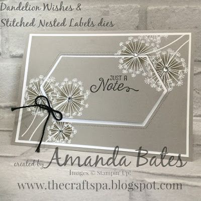 Gray Granite, Dandelion Wishes, Dandelion Wish, Floral Card, Frame Card, Elegant Cards, Up Book, Flower Center, Get Well Cards