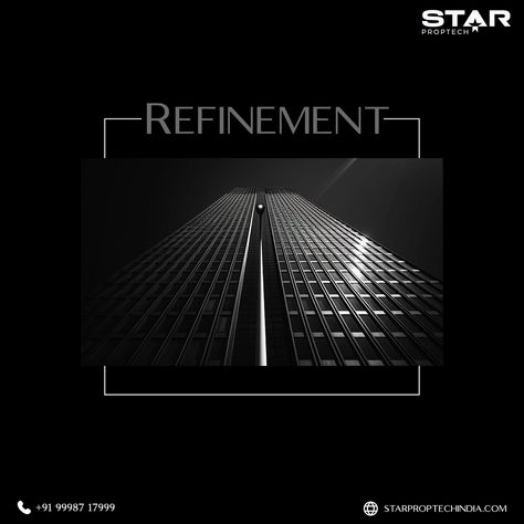 Refinement redefined. We're all about making your brand look luxury good. Star Proptech brings a fresh take on luxury real estate marketing. Contact Today! #realestatesales #propertymarketing #leadgeneration #listingoptimization #starproptech #sales #branding #marketing #luxury #opulence #sophistication Luxury Real Estate Branding, Luxury Real Estate Marketing, Real Estate Branding, Branding Marketing, Real Estate Sales, Property Marketing, Luxury Real Estate, Real Estate Marketing, Marketing Agency