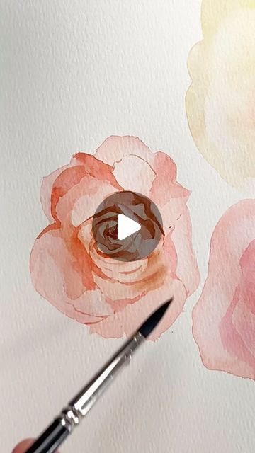 Kelley Talent / ARTIST on Instagram: "Dreamy roses painting tips on a cold winters day #rosewatercolor #iloveroses #reindeerart #painttutorial #paintingprocessvideo" Roses Painting, Watercolor Flowers Tutorial, Flowers Tutorial, Watercolor Paintings Tutorials, Royalty Free Music, Rose Painting, Watercolor Rose, Painting Process, Pen And Paper