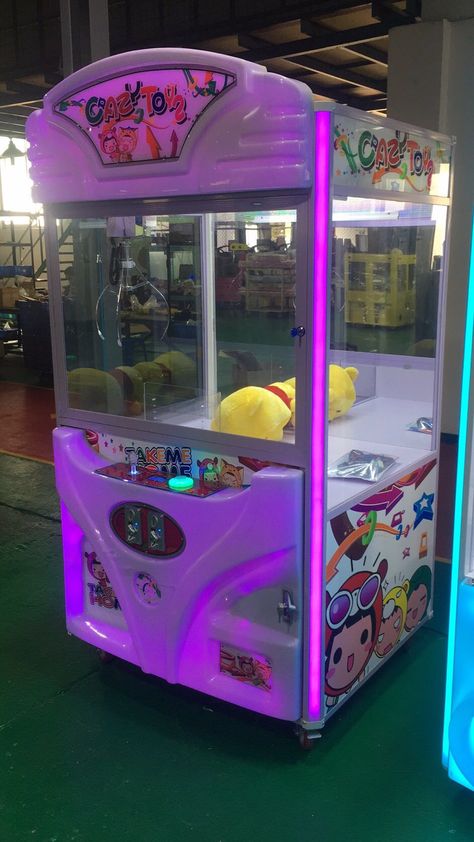 New indoor grabber coin operated toy claw machine game big Crane machine for arcade center #fullsizeclawmachine, #iphoneclawmachine, #clawgrabbermachine, #clawcranemachine Giant Claw Machine, Toy Claw Machine, Elemental Spirits, Giant Crane, Arcade Aesthetic, Claw Crane, Claw Game, Game Arcade, Crane Machine