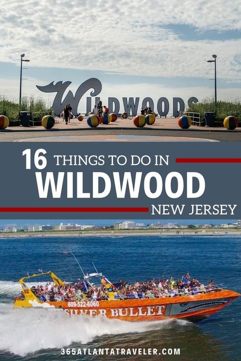 Wildwood, New Jersey is one of the Jersey Shore’s most popular destinations for tourists looking to soak up the sun and surf. Whether you live nearby and are looking for a quick escape from the city, or are a tourist headed in specifically to enjoy the Jersey Shore, Wildwood is a favorite destination. Here are 16 of the best things to do in Wildwood NJ. Top Family Vacations, Wildwood Crest Nj, Honeymoon Activities, Wildwood Beach, Wildwood New Jersey, North Wildwood, Wildwood Crest, Wildwood Nj, Ocean City Nj